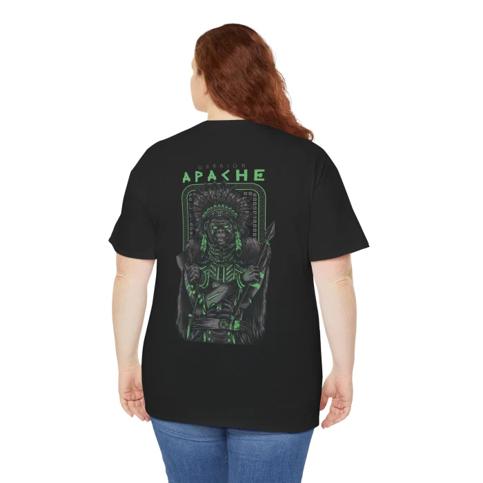 T-shirt z nadrukiem Apache Warrior ver 2